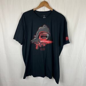 Star Wars x Funko Pop Men's Kylo Ren Black Short Sleeve Shirt Size 3XL